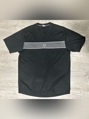 Nike Men’s Black Centre Swoosh Workout T-Shirt